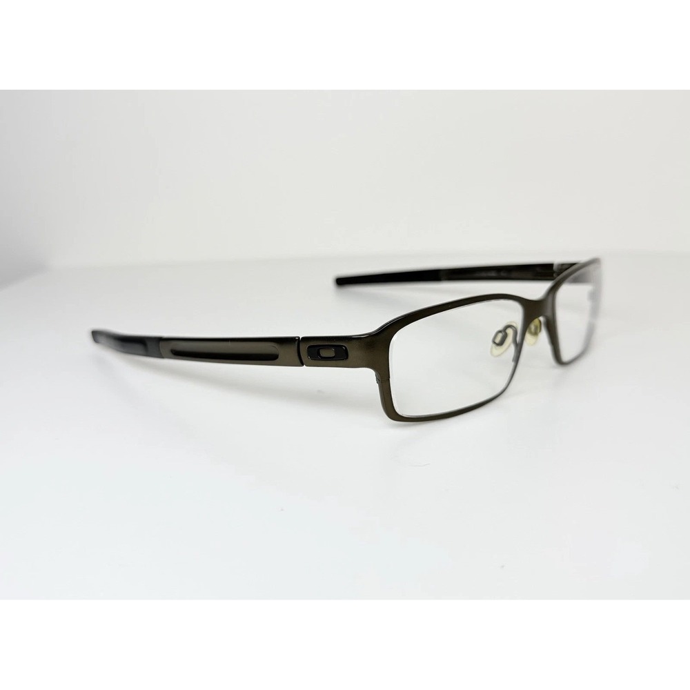 Oakley Deringer OX5066 0252 Pewter Titanium Eyeglass Frames 52-18-133 RX